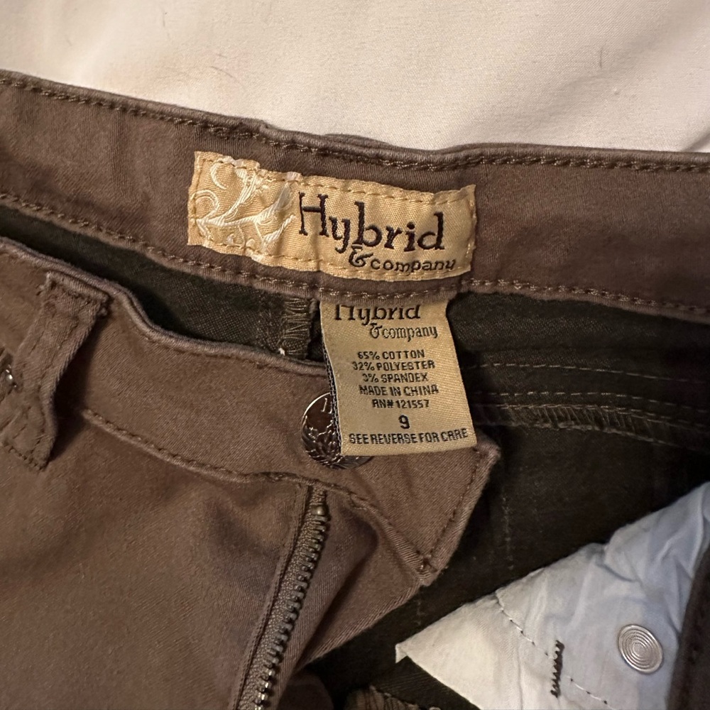 Hybrid pants Hunter Green size 9
